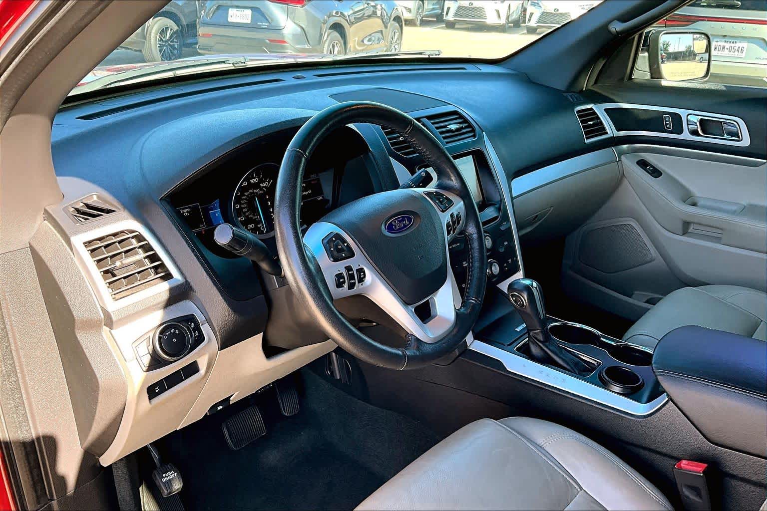 2015 Ford Explorer XLT Ruby Red Metallic Tinted Clearcoat at Tomball Ford