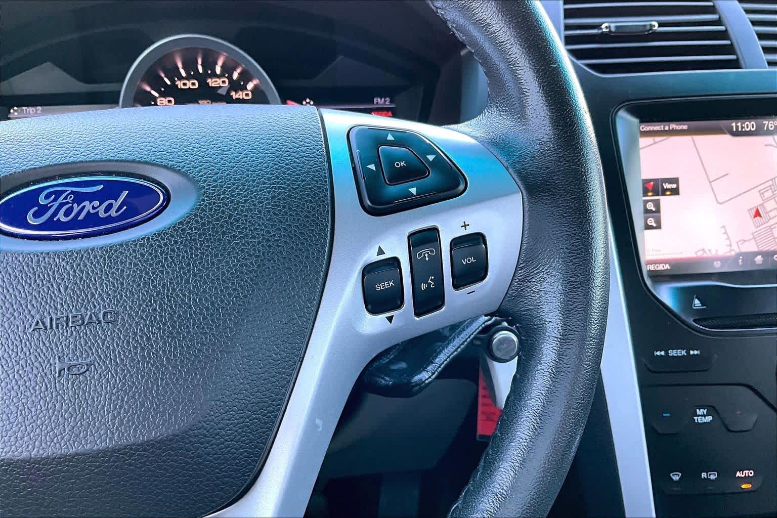 2015 Ford Explorer XLT Ruby Red Metallic Tinted Clearcoat at Tomball Ford