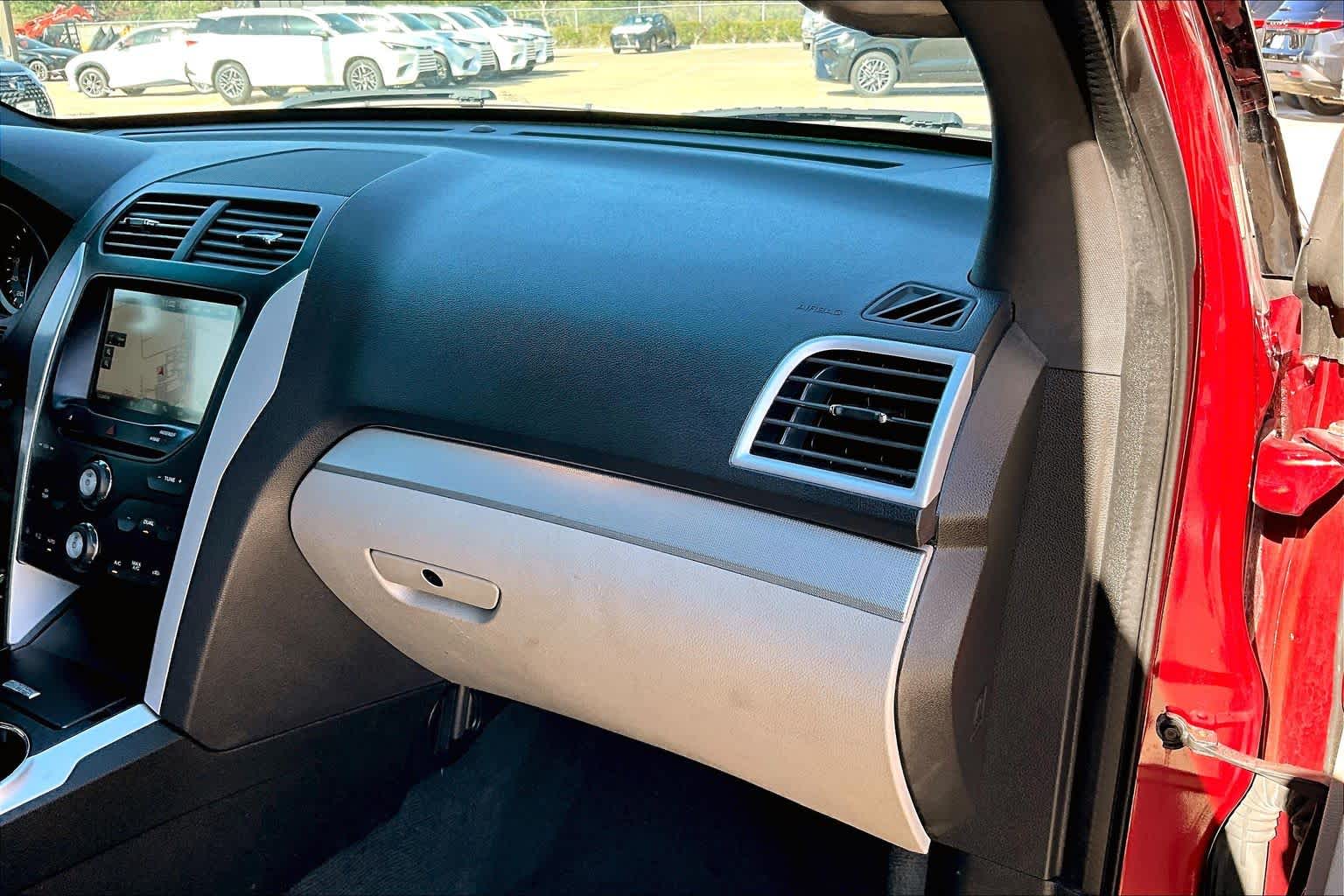 2015 Ford Explorer XLT Ruby Red Metallic Tinted Clearcoat at Tomball Ford