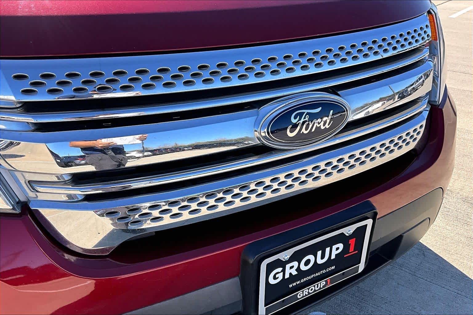 2015 Ford Explorer XLT Ruby Red Metallic Tinted Clearcoat at Tomball Ford