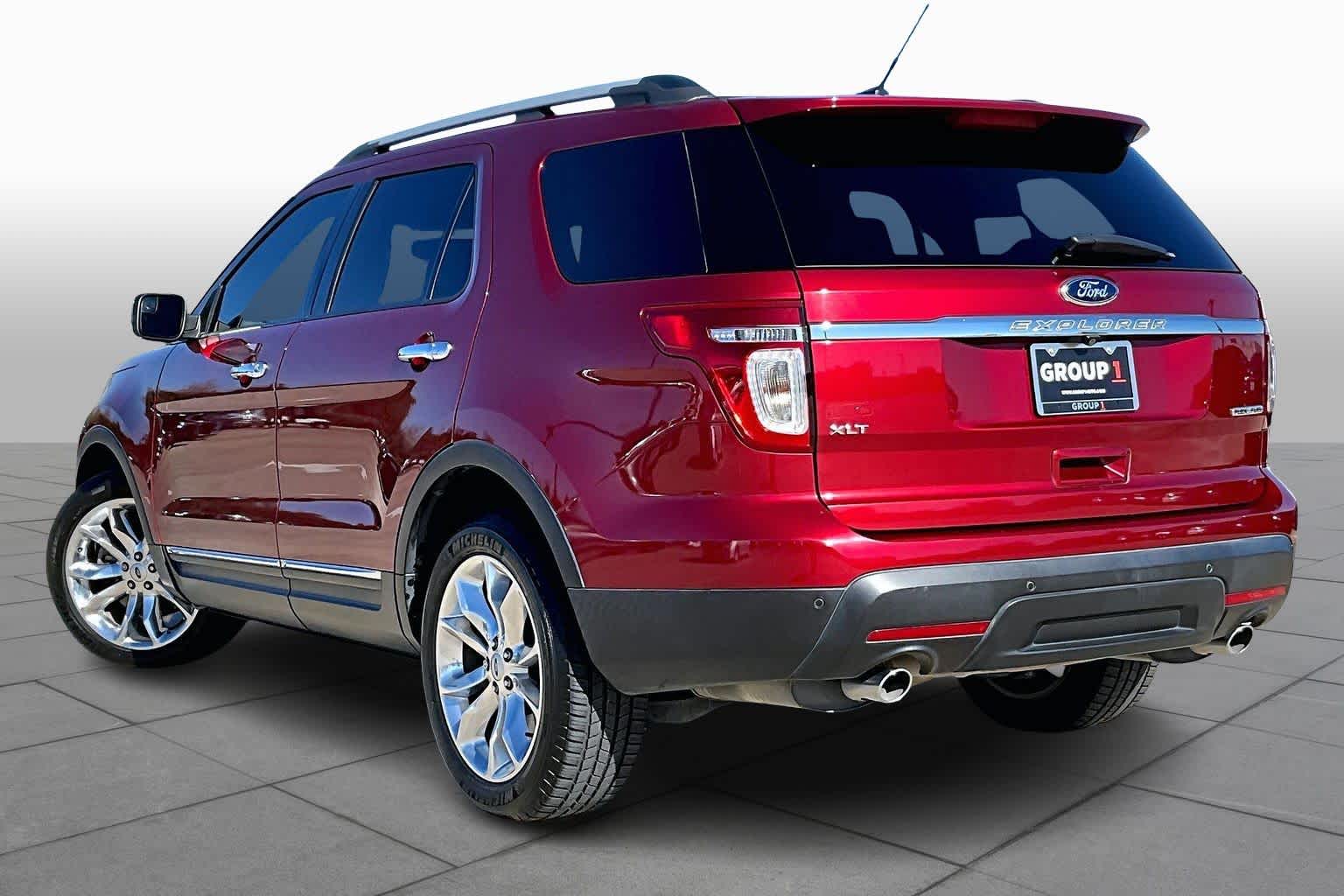 2015 Ford Explorer XLT Ruby Red Metallic Tinted Clearcoat at Tomball Ford