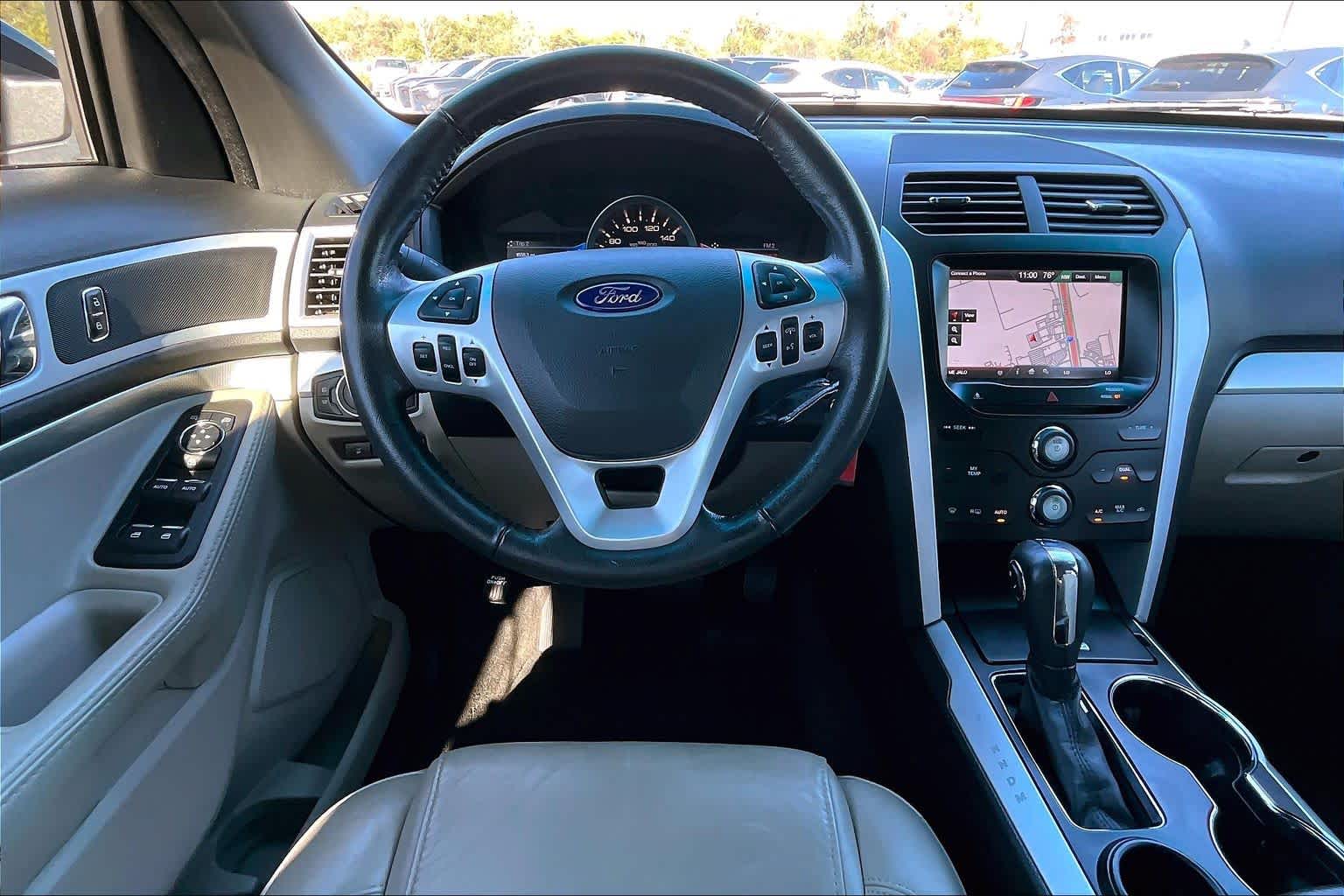 2015 Ford Explorer XLT Ruby Red Metallic Tinted Clearcoat at Tomball Ford