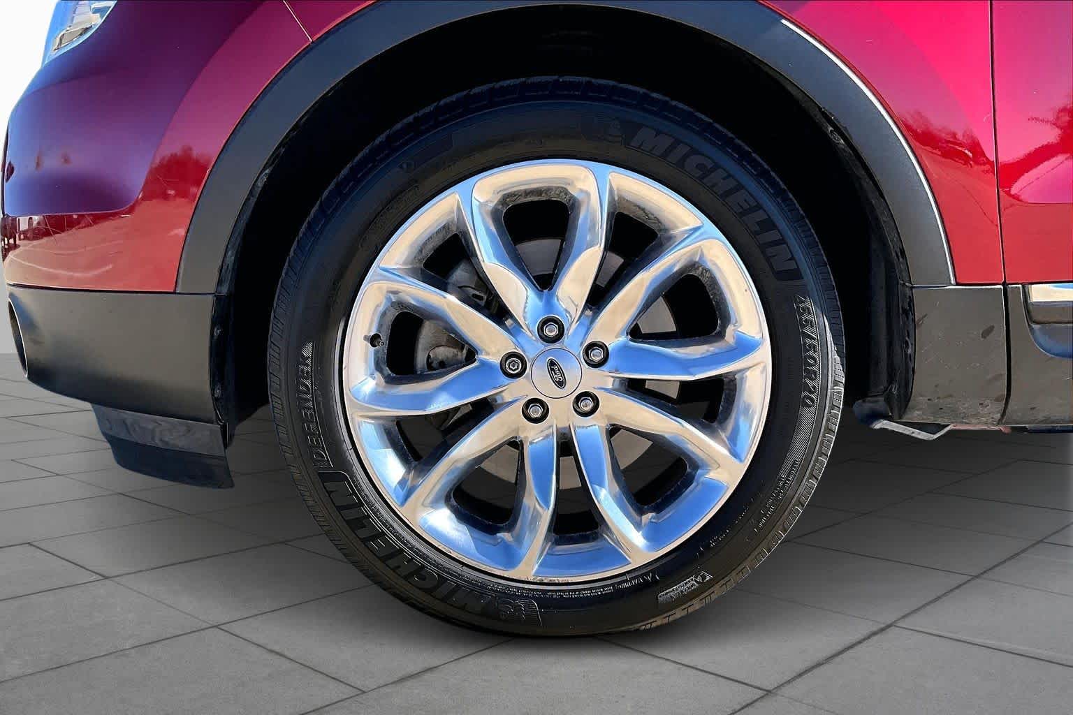 2015 Ford Explorer XLT Ruby Red Metallic Tinted Clearcoat at Tomball Ford