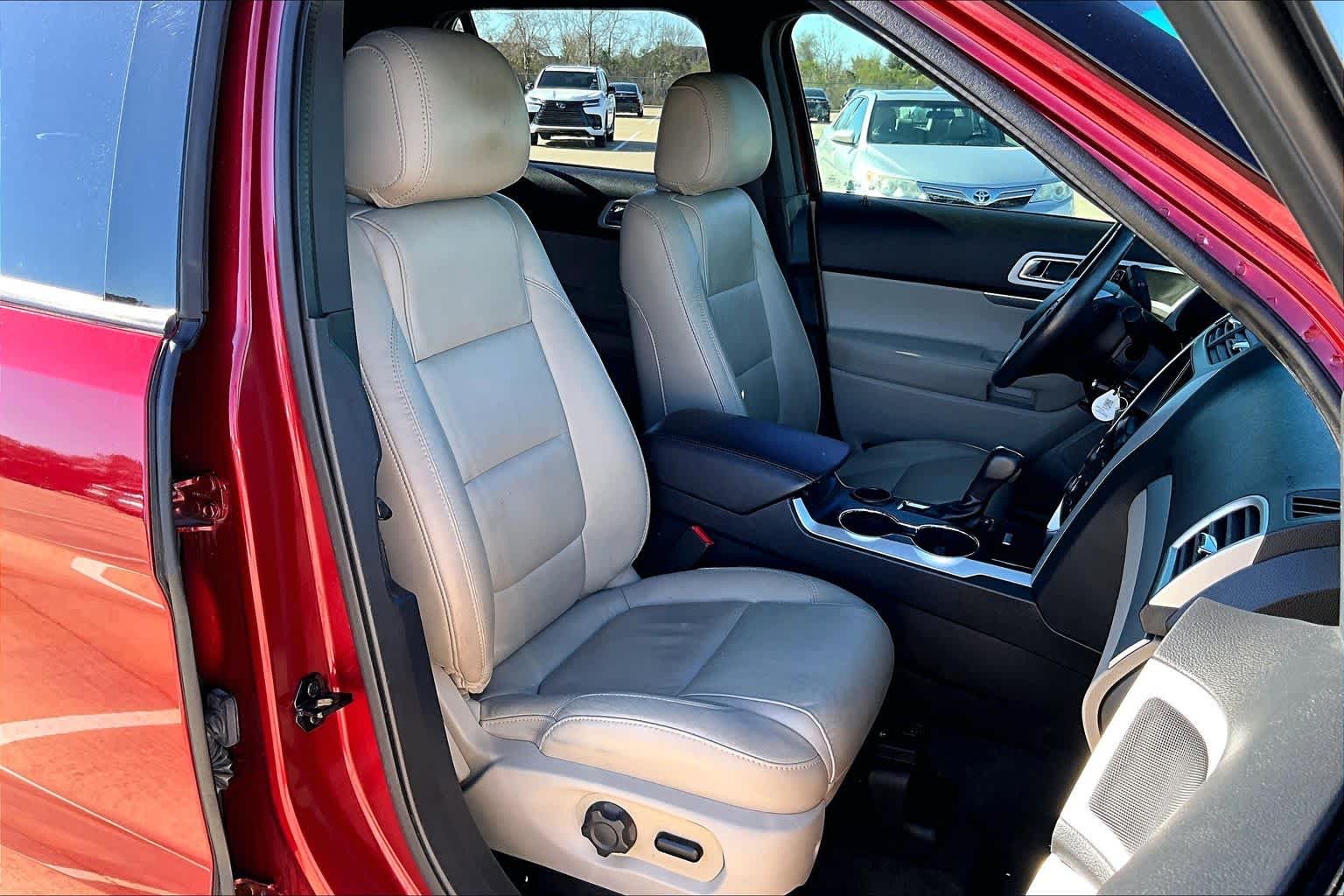 2015 Ford Explorer XLT Ruby Red Metallic Tinted Clearcoat at Tomball Ford