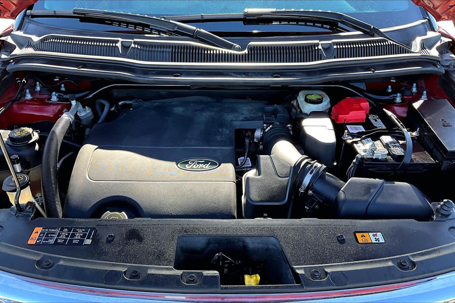 2015 Ford Explorer XLT Ruby Red Metallic Tinted Clearcoat at Tomball Ford