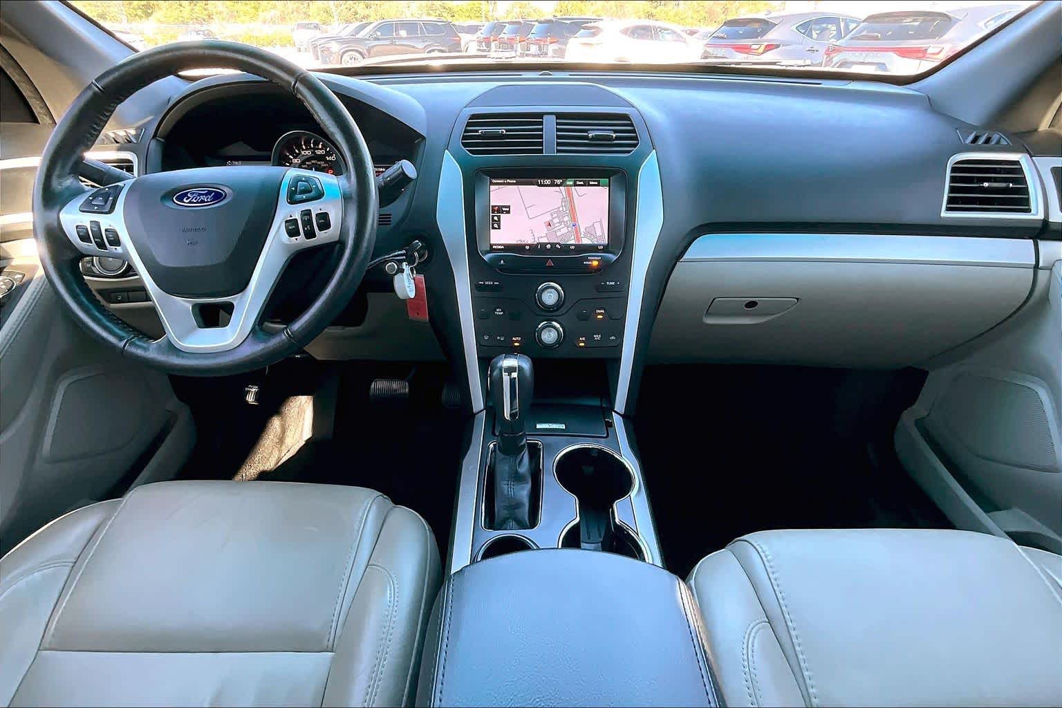 2015 Ford Explorer XLT Ruby Red Metallic Tinted Clearcoat at Tomball Ford