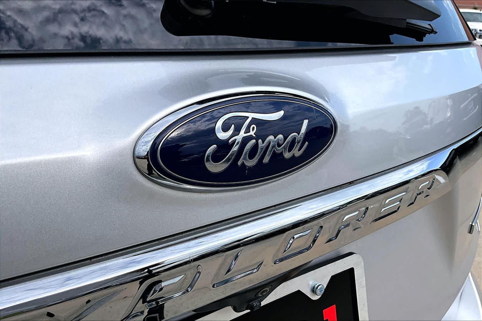 2018 Ford Explorer Limited Ingot Silver Metallic at Tomball Ford
