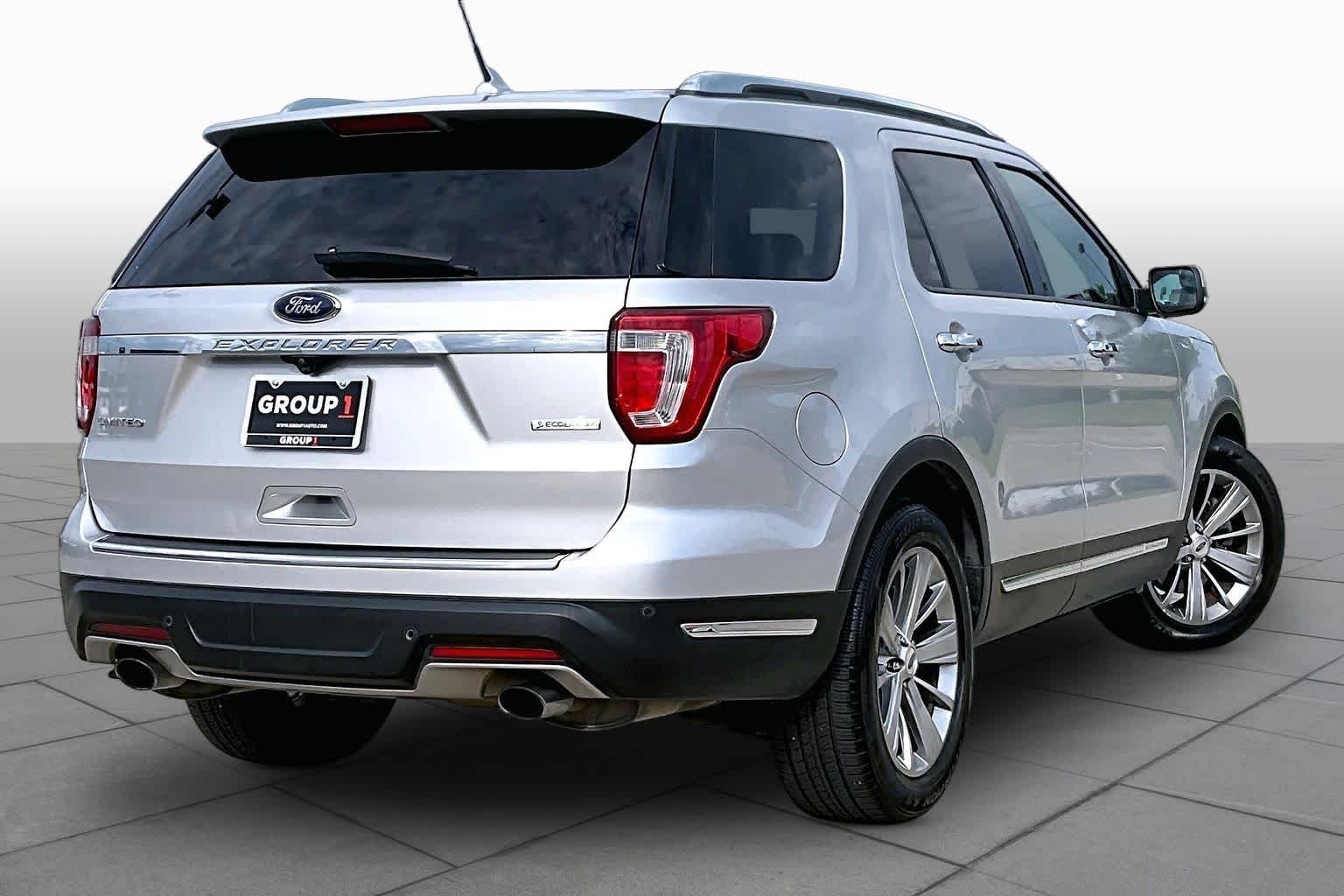 2018 Ford Explorer Limited Ingot Silver Metallic at Tomball Ford
