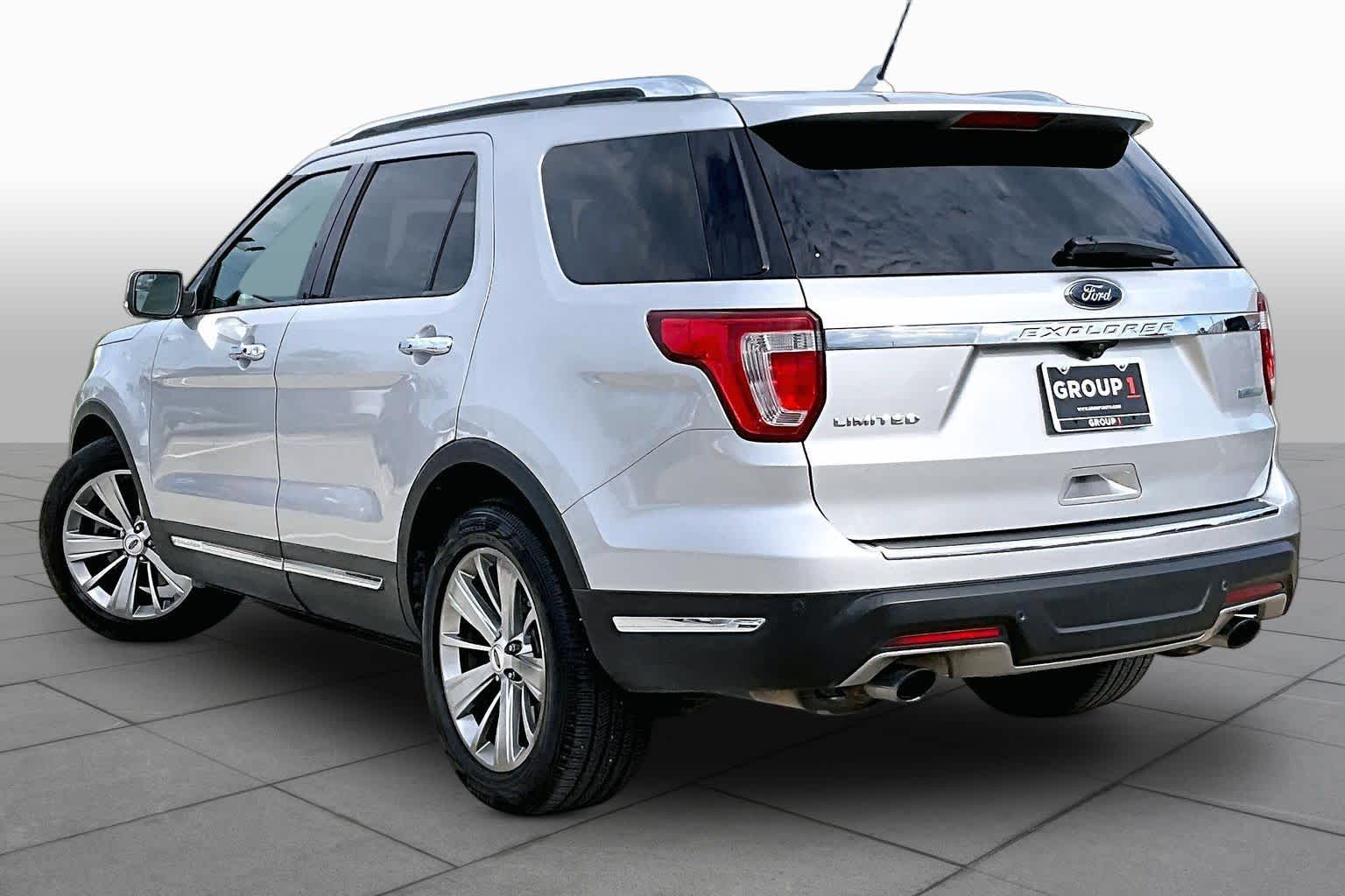 2018 Ford Explorer Limited Ingot Silver Metallic at Tomball Ford