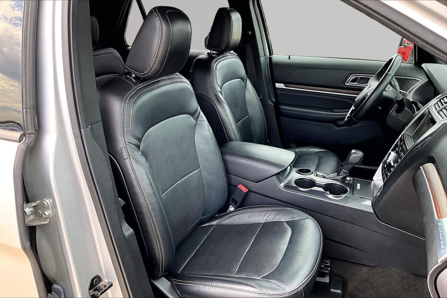 2018 Ford Explorer Limited Ingot Silver Metallic at Tomball Ford