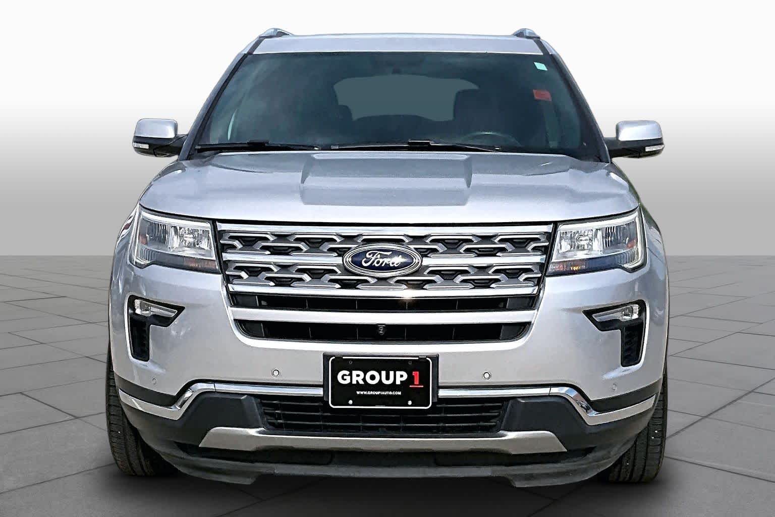 2018 Ford Explorer Limited Ingot Silver Metallic at Tomball Ford