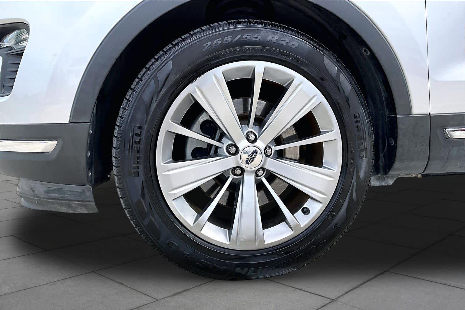 2018 Ford Explorer Limited Ingot Silver Metallic at Tomball Ford