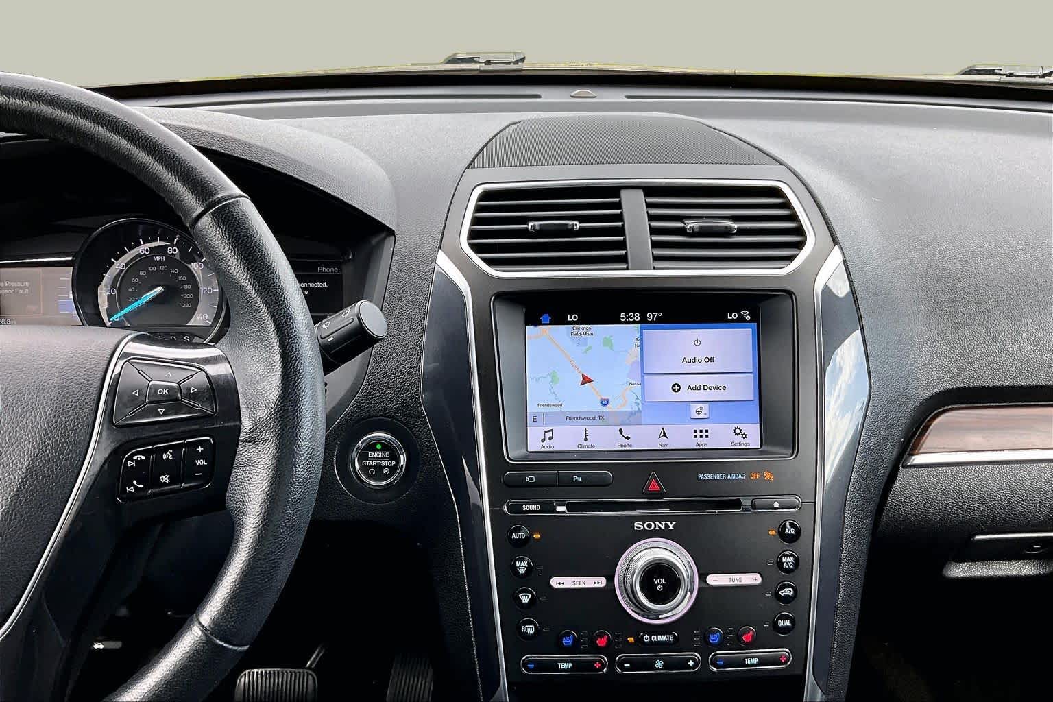 2018 Ford Explorer Limited Ingot Silver Metallic at Tomball Ford