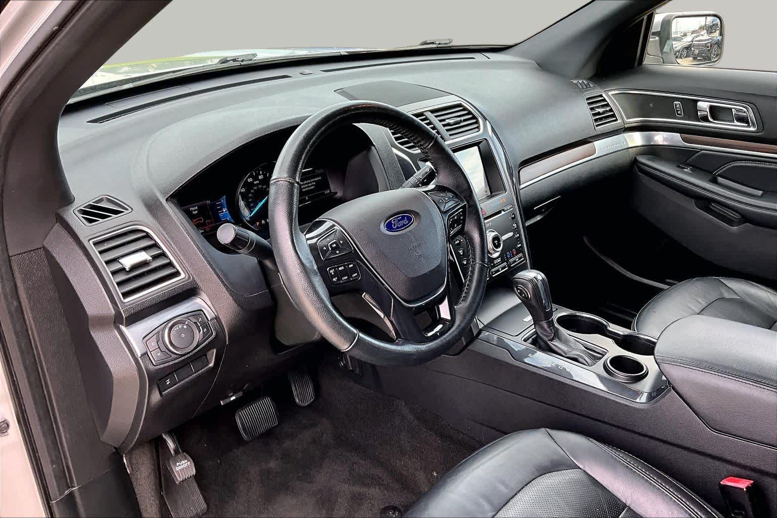 2018 Ford Explorer Limited Ingot Silver Metallic at Tomball Ford
