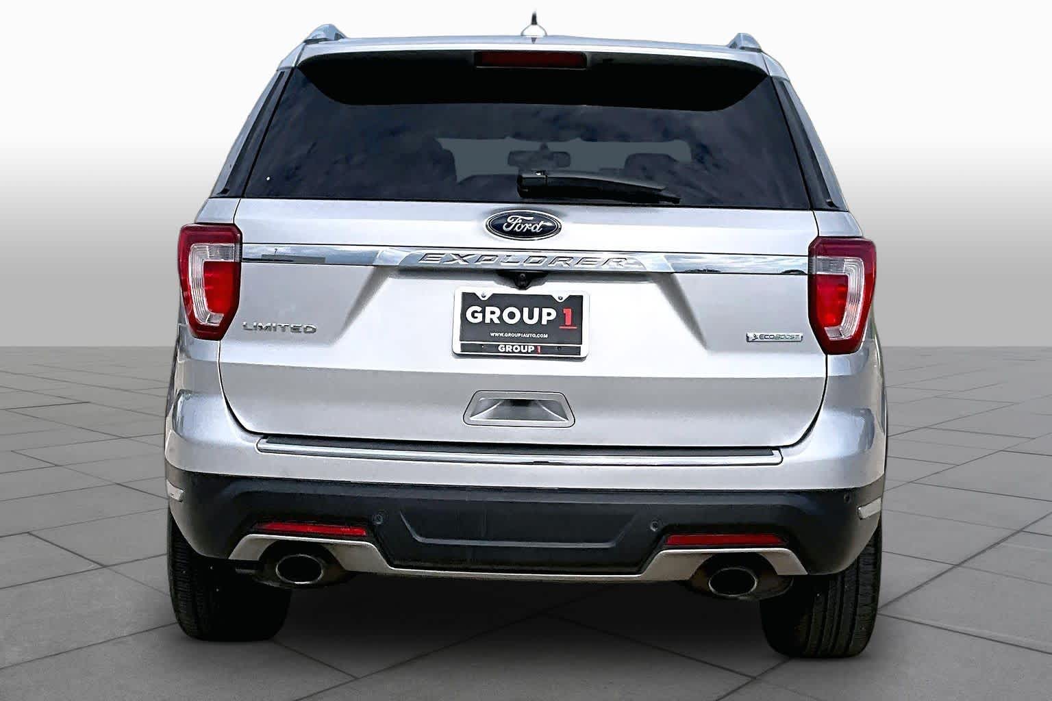 2018 Ford Explorer Limited Ingot Silver Metallic at Tomball Ford