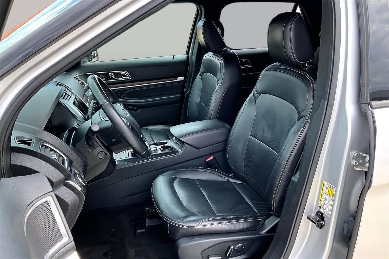 2018 Ford Explorer Limited Ingot Silver Metallic at Tomball Ford
