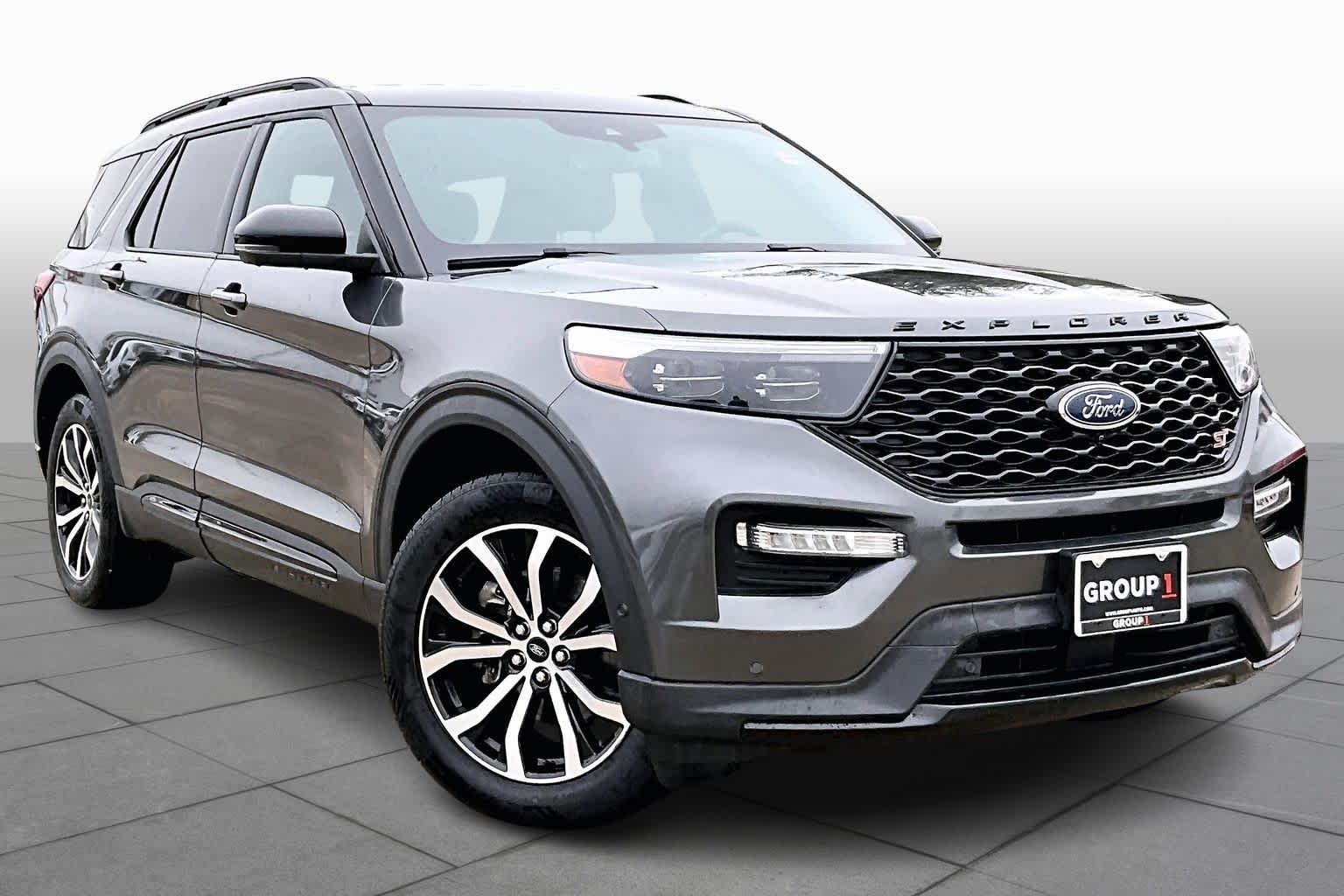 2020 Ford Explorer ST Magnetic Metallic at Tomball Ford