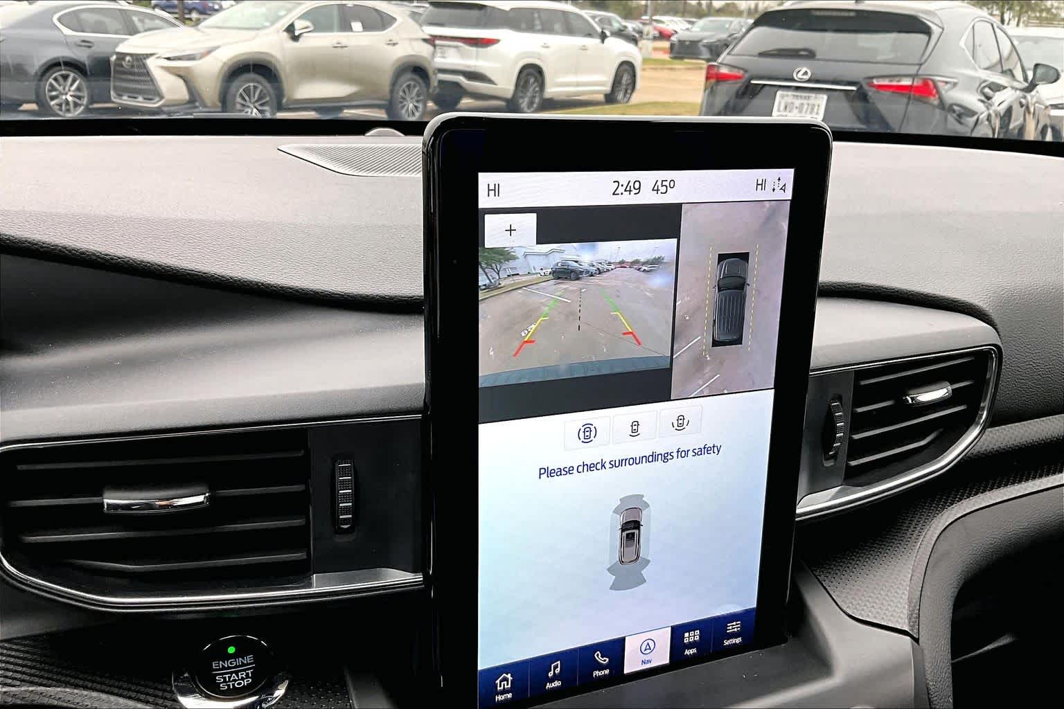 2020 Ford Explorer ST Magnetic Metallic at Tomball Ford