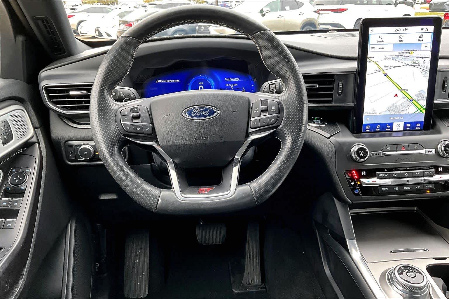 2020 Ford Explorer ST Magnetic Metallic at Tomball Ford