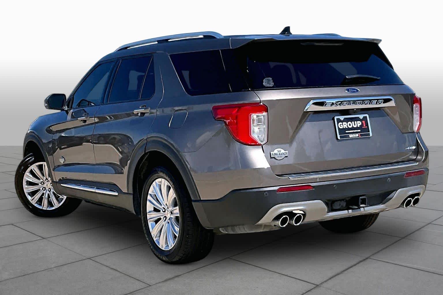 2021 Ford Explorer King Ranch Stone Gray Metallic at Helfman Ford