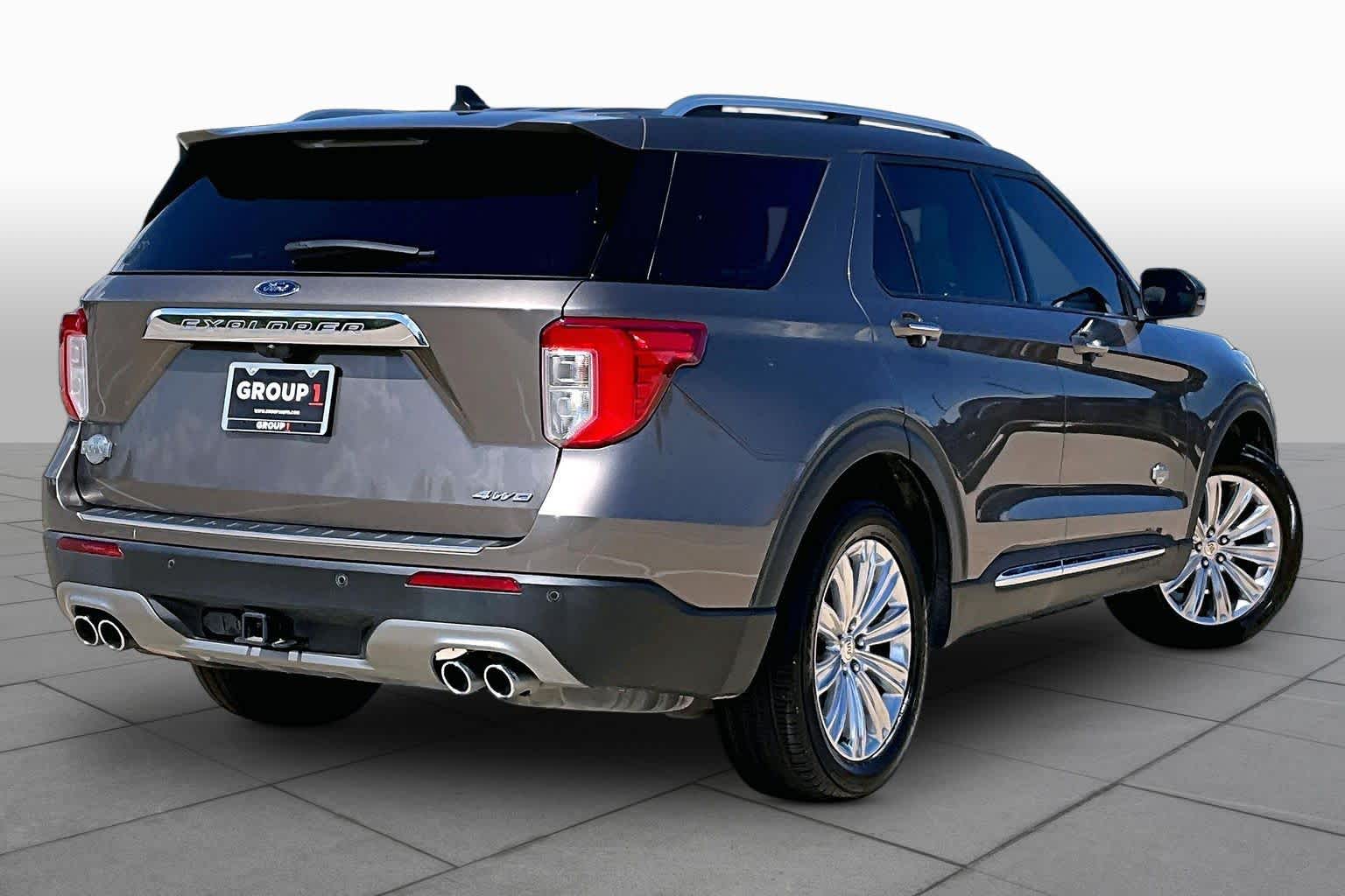 2021 Ford Explorer King Ranch Stone Gray Metallic at Helfman Ford