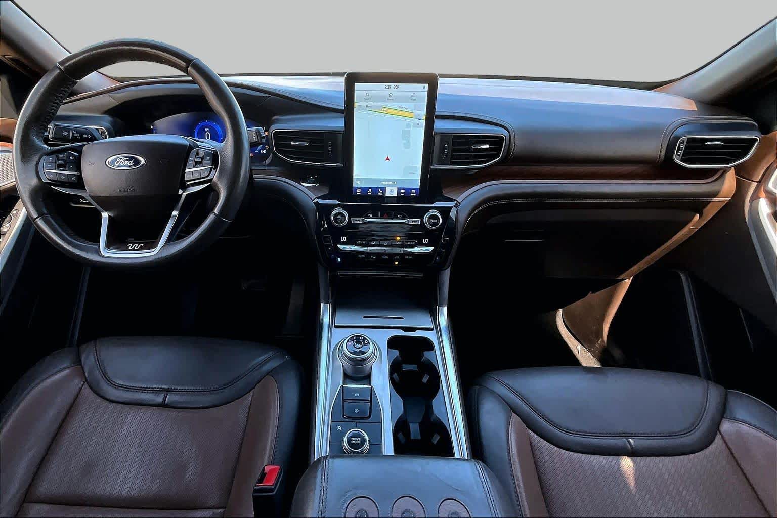 2021 Ford Explorer King Ranch Stone Gray Metallic at Helfman Ford
