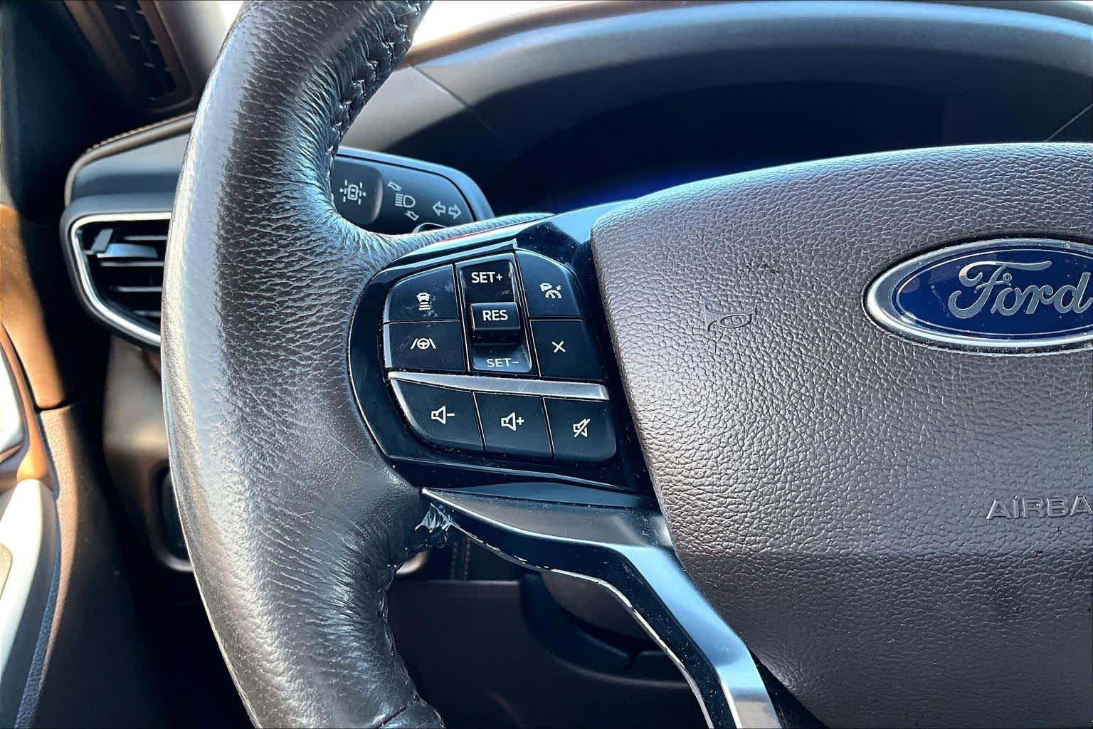 2021 Ford Explorer King Ranch Stone Gray Metallic at Helfman Ford