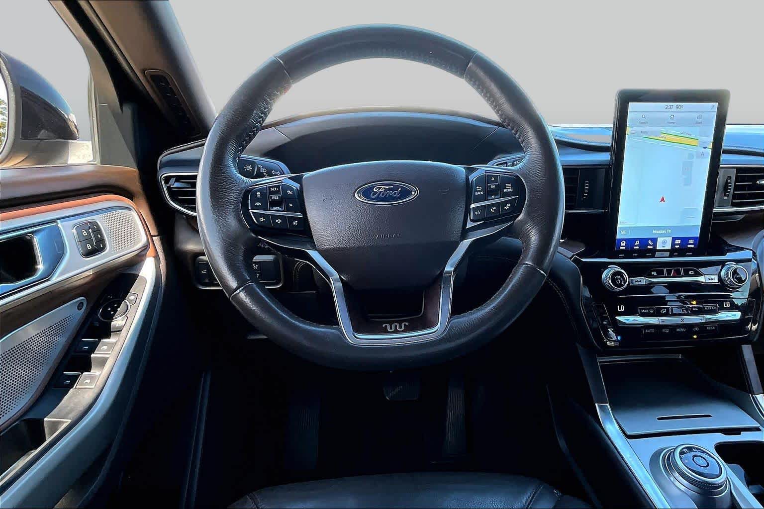 2021 Ford Explorer King Ranch Stone Gray Metallic at Helfman Ford
