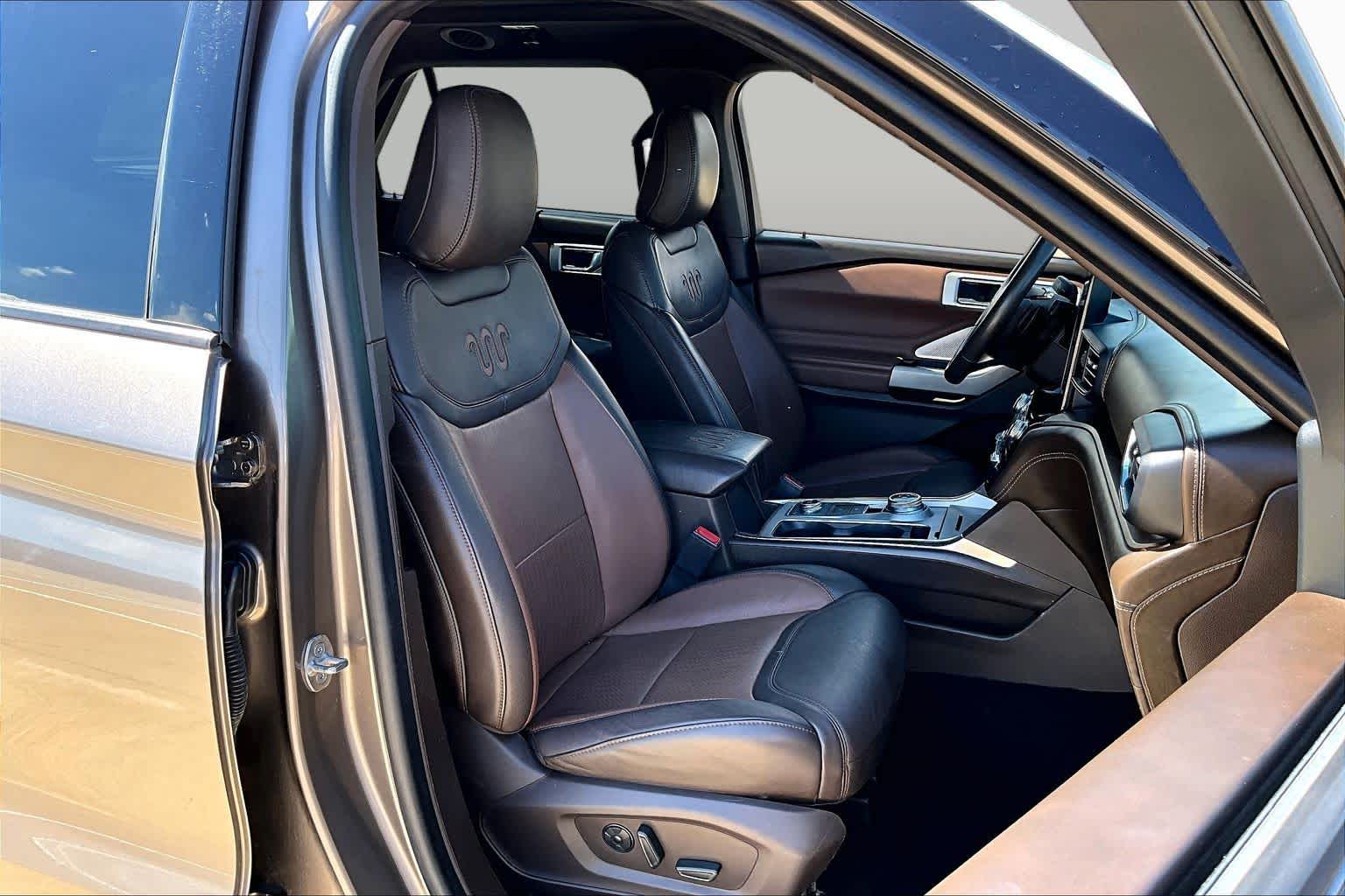2021 Ford Explorer King Ranch Stone Gray Metallic at Helfman Ford