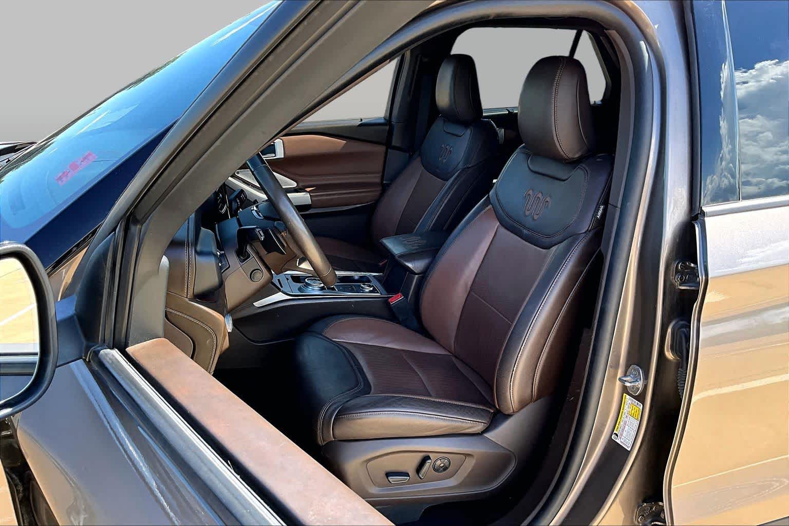 2021 Ford Explorer King Ranch Stone Gray Metallic at Helfman Ford