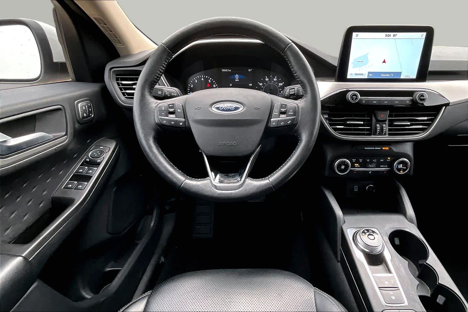 2020 Ford Escape SEL Star White Metallic Tri-Coat at Texan GMC Buick