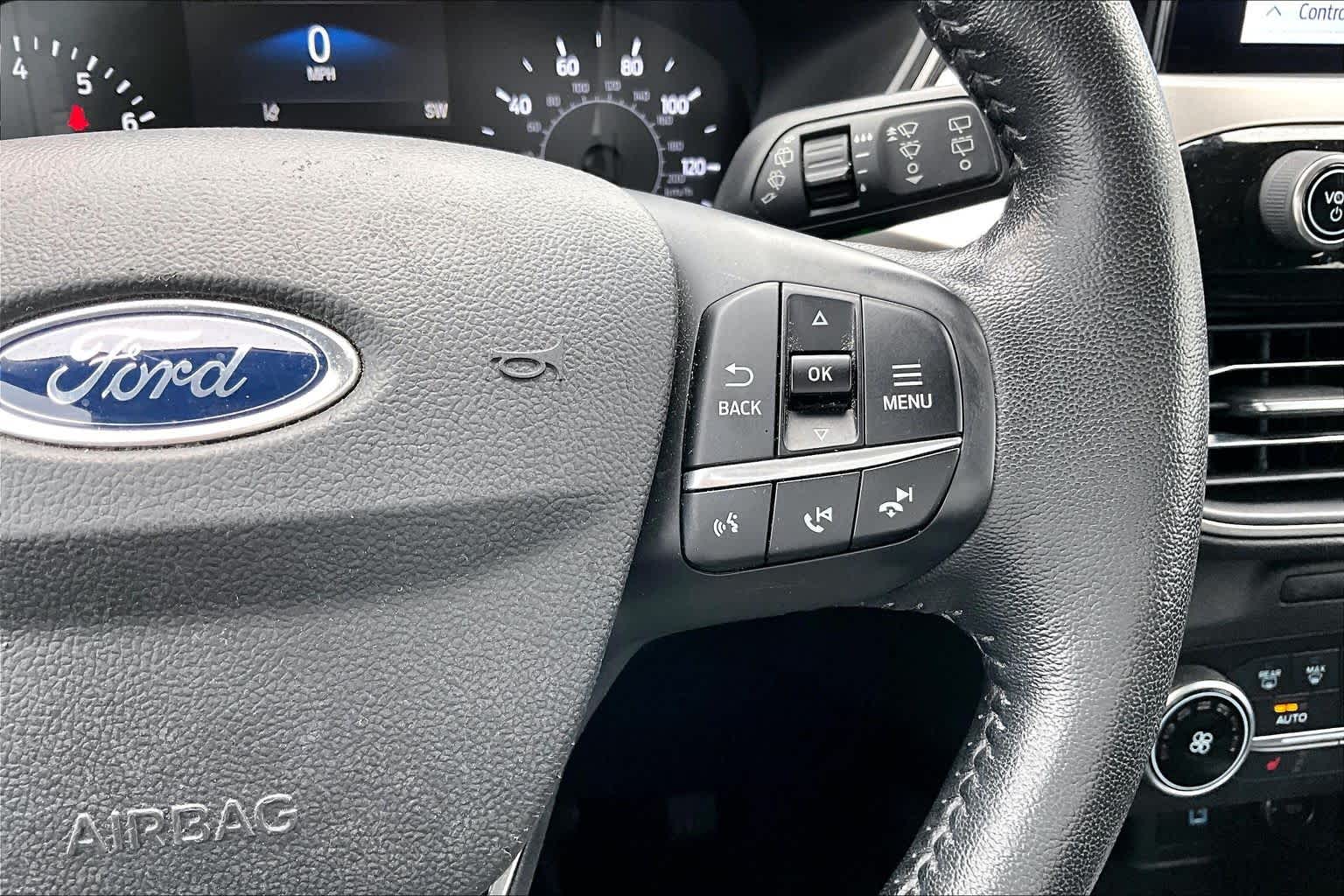 2020 Ford Escape SEL Star White Metallic Tri-Coat at Texan GMC Buick