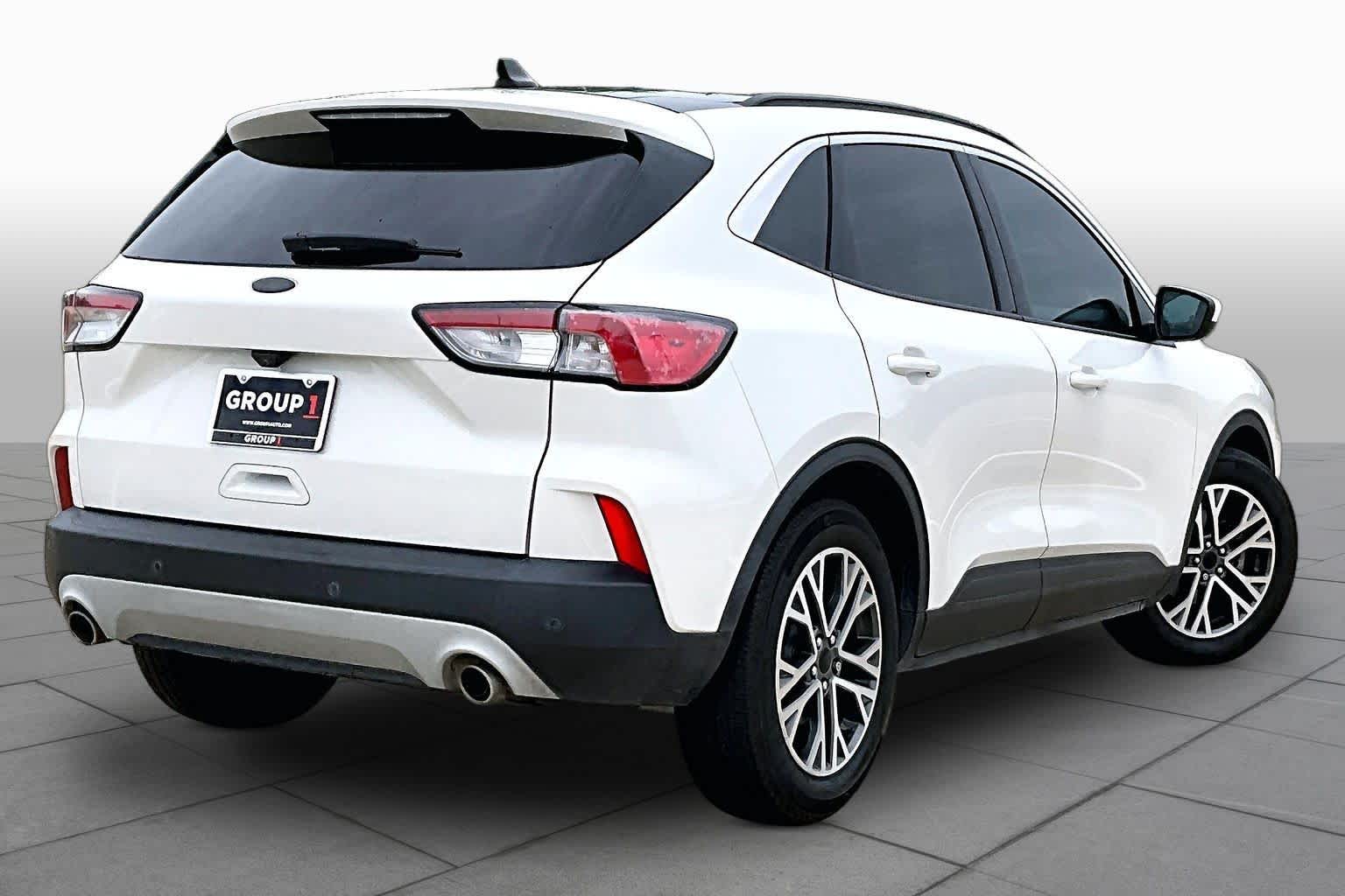 2020 Ford Escape SEL Star White Metallic Tri-Coat at Texan GMC Buick