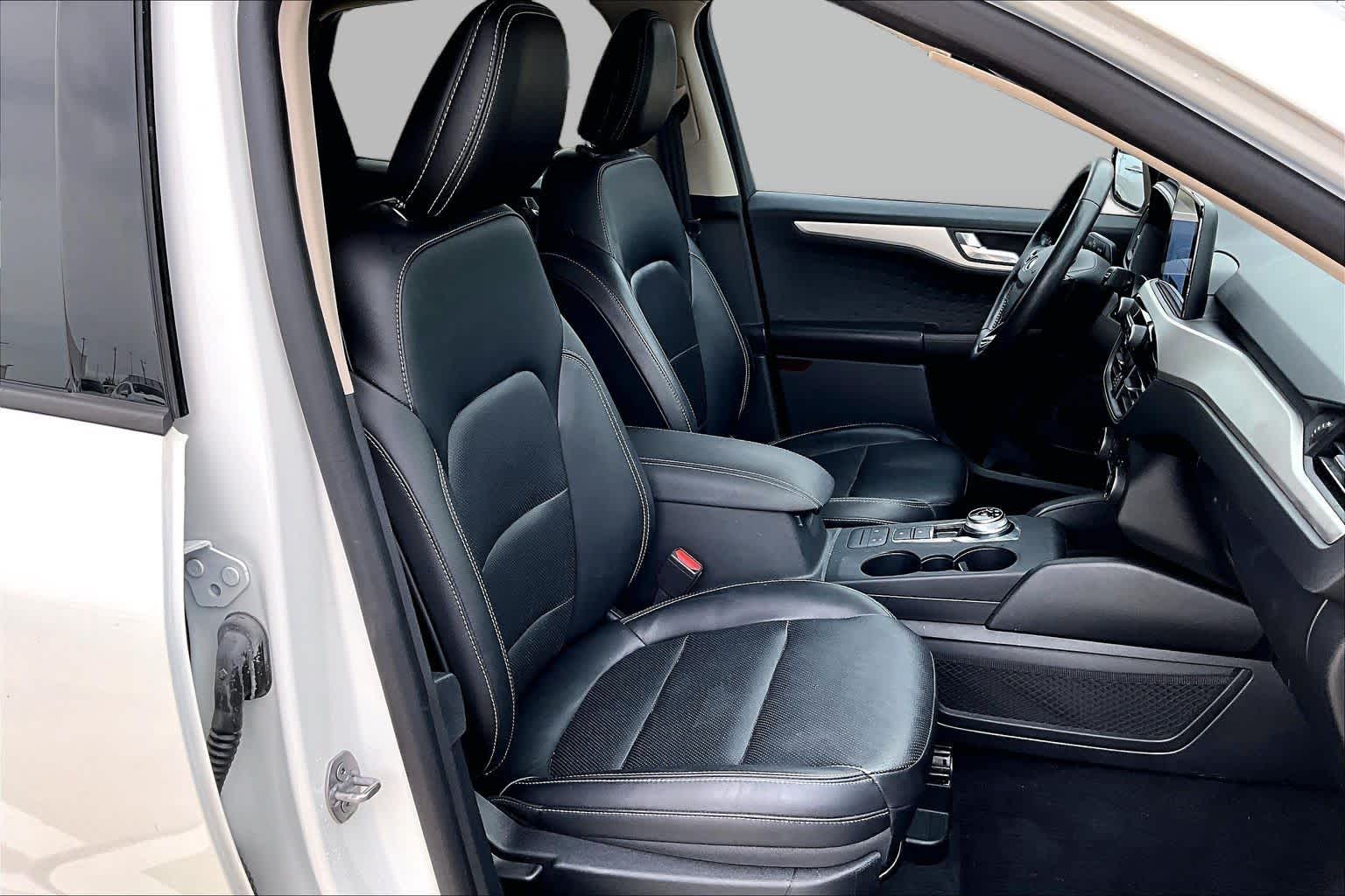 2020 Ford Escape SEL Star White Metallic Tri-Coat at Texan GMC Buick