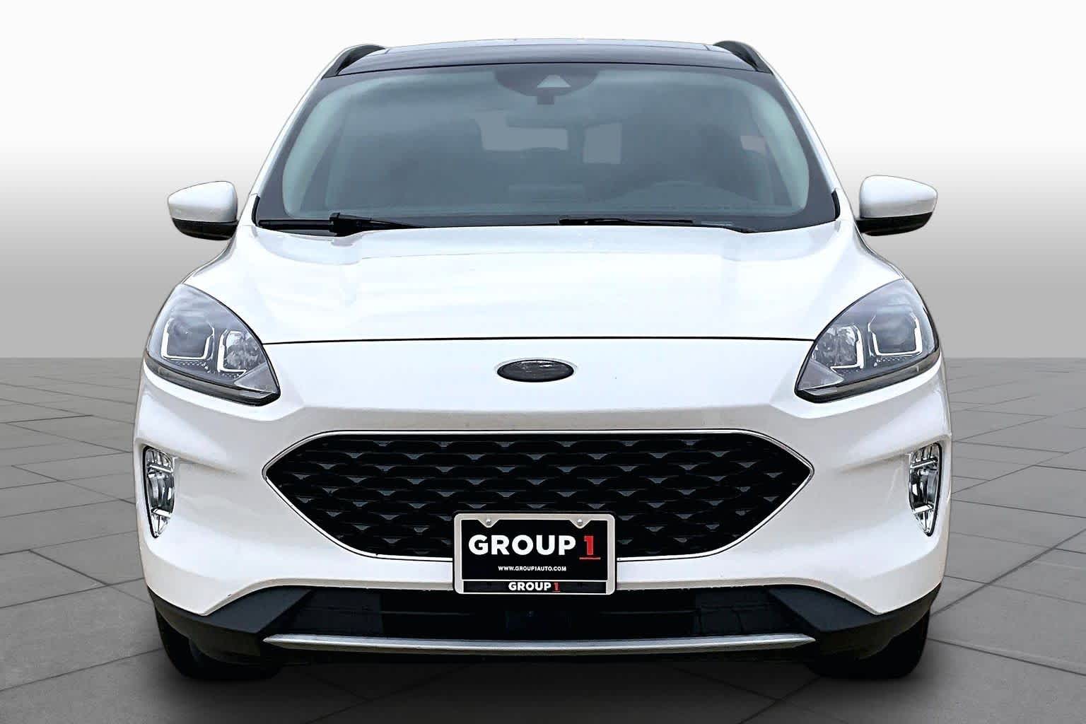 2020 Ford Escape SEL Star White Metallic Tri-Coat at Texan GMC Buick