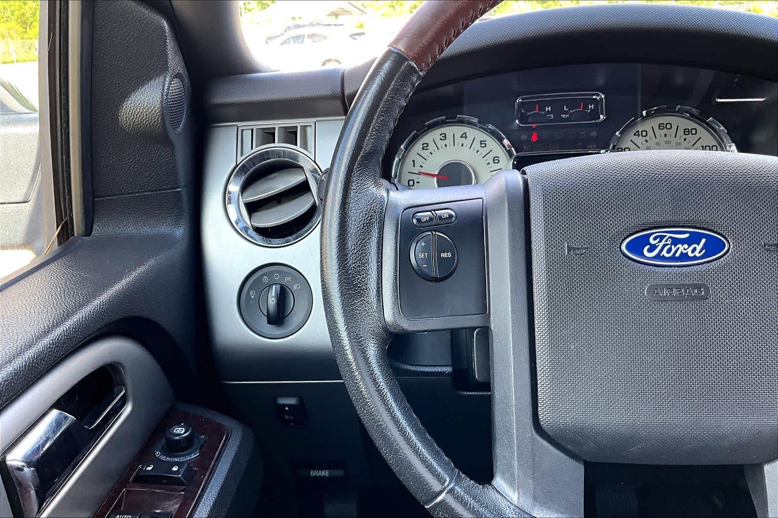 2013 Ford Expedition EL King Ranch White Platinum Metallic Tri-Coat at Sterling McCall Nissan