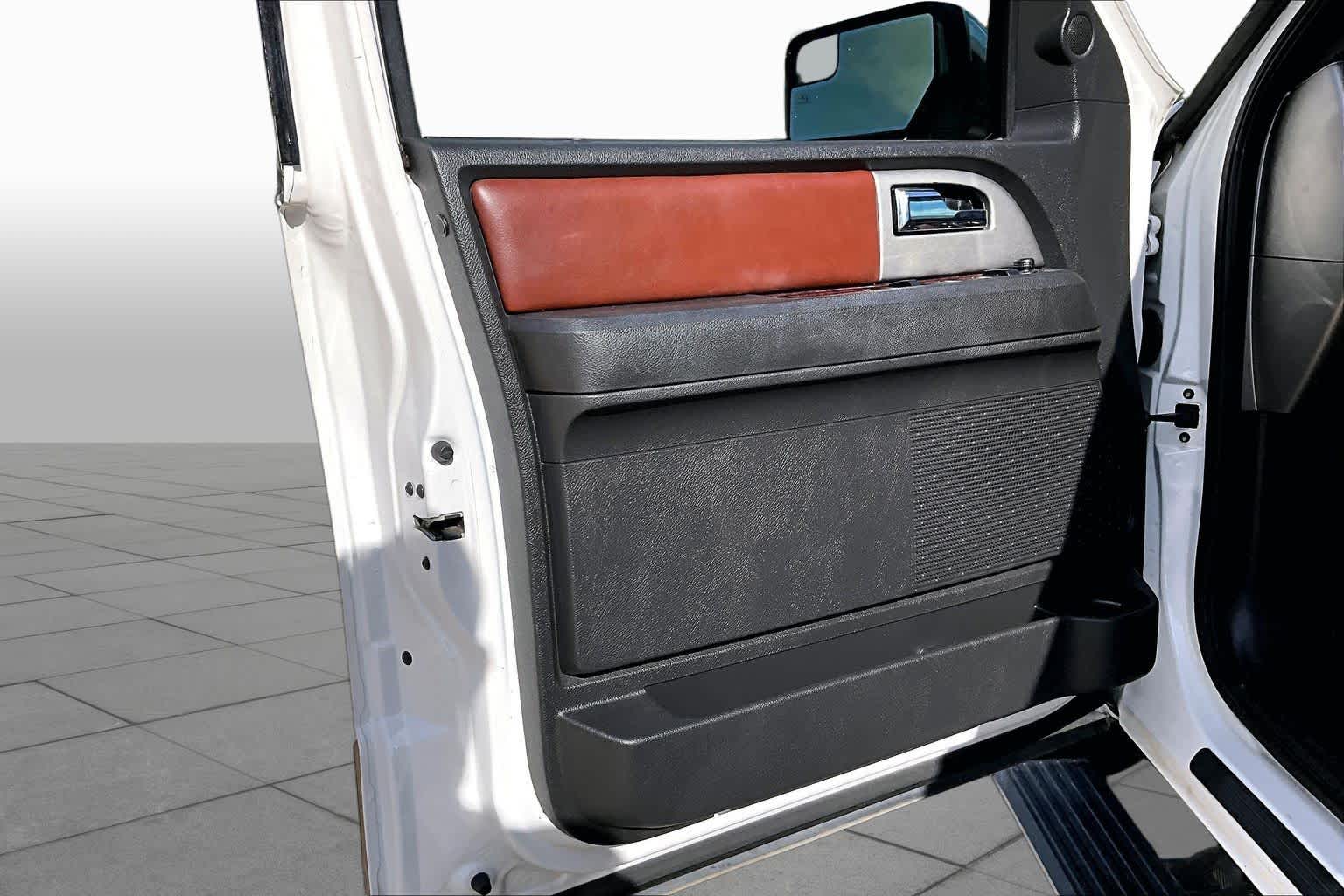 2013 Ford Expedition EL King Ranch White Platinum Metallic Tri-Coat at Sterling McCall Nissan