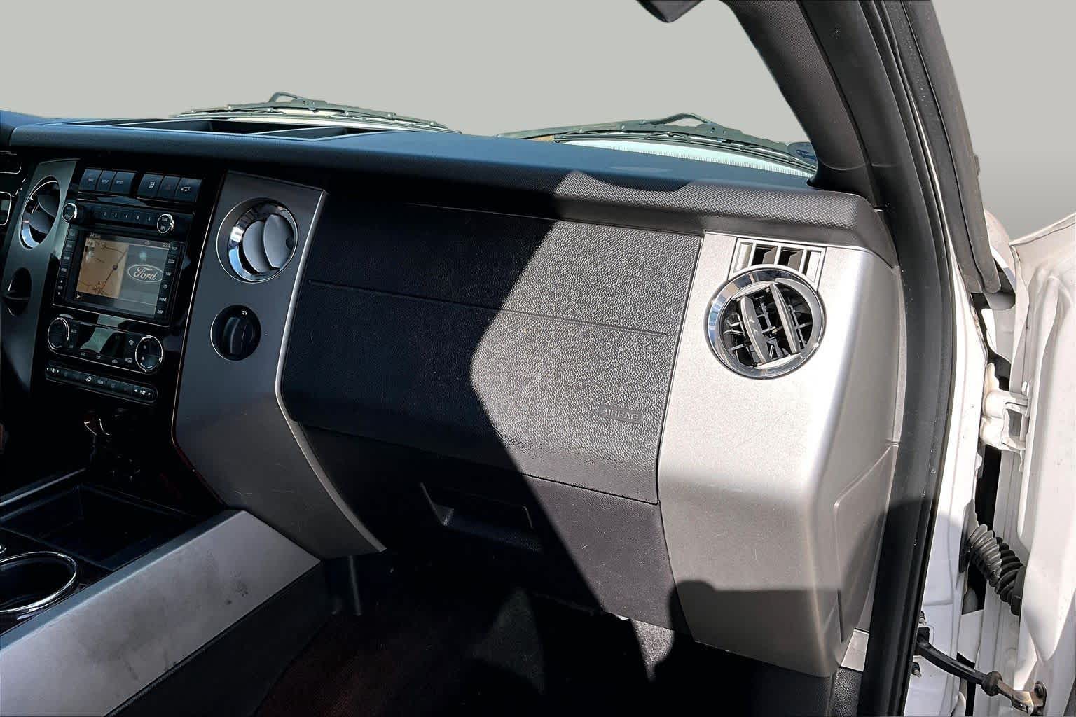 2013 Ford Expedition EL King Ranch White Platinum Metallic Tri-Coat at Sterling McCall Nissan
