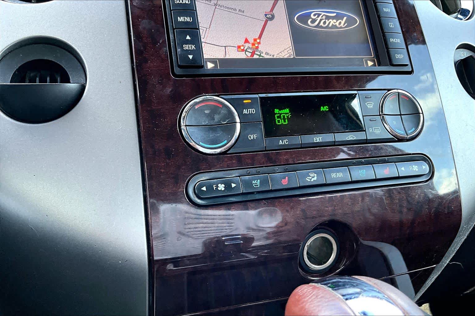 2013 Ford Expedition EL King Ranch White Platinum Metallic Tri-Coat at Sterling McCall Nissan