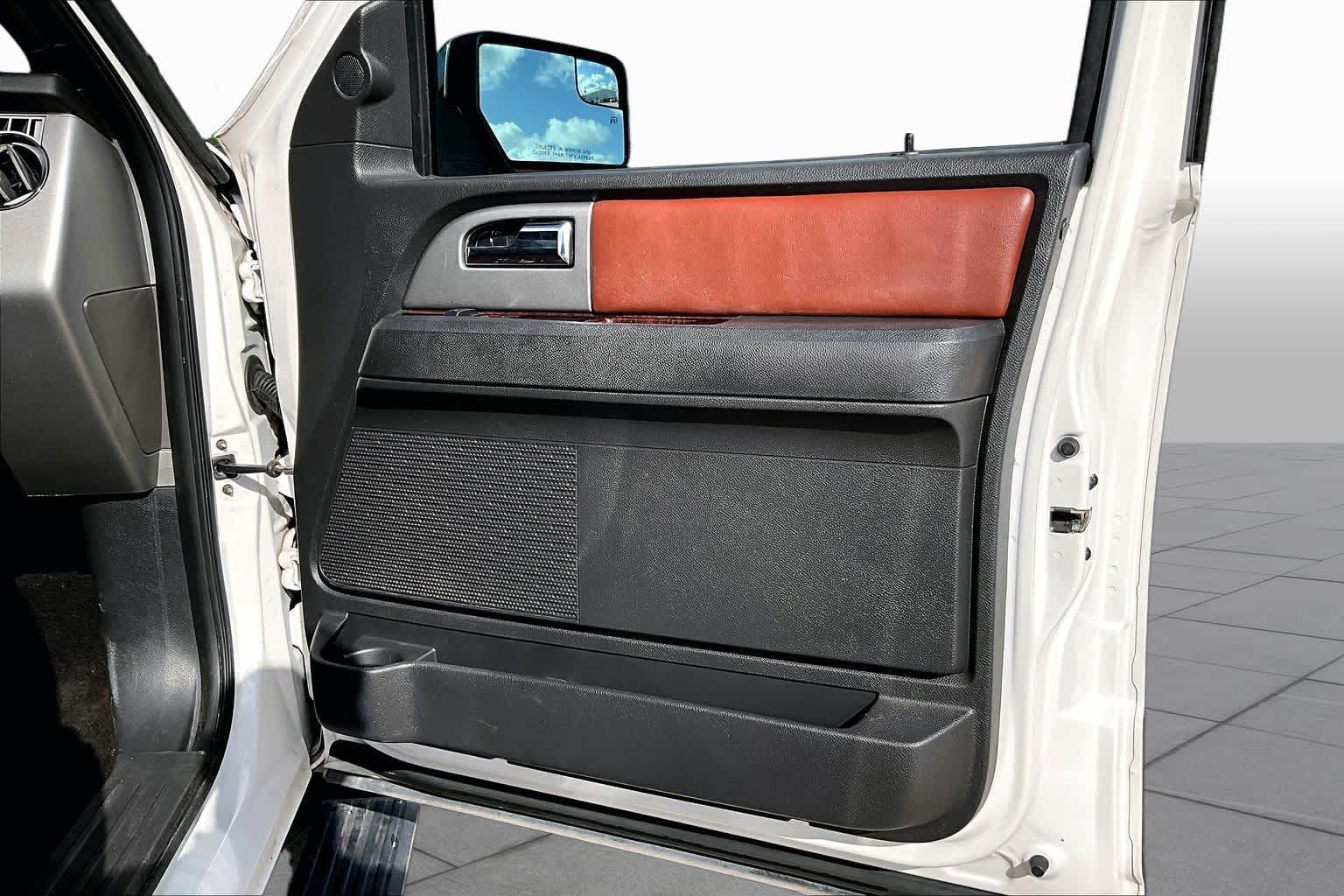 2013 Ford Expedition EL King Ranch White Platinum Metallic Tri-Coat at Sterling McCall Nissan