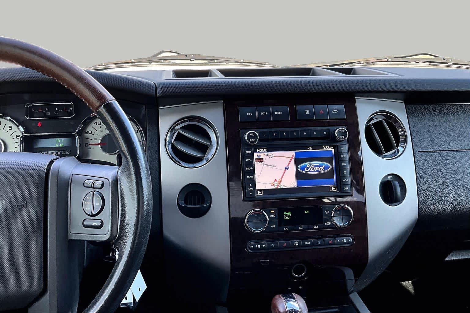 2013 Ford Expedition EL King Ranch White Platinum Metallic Tri-Coat at Sterling McCall Nissan