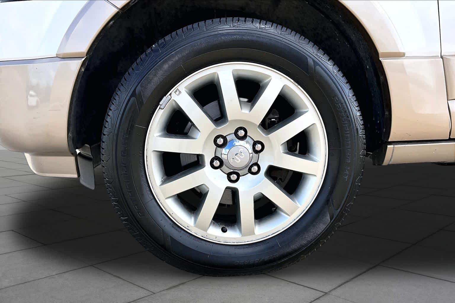 2013 Ford Expedition EL King Ranch White Platinum Metallic Tri-Coat at Sterling McCall Nissan