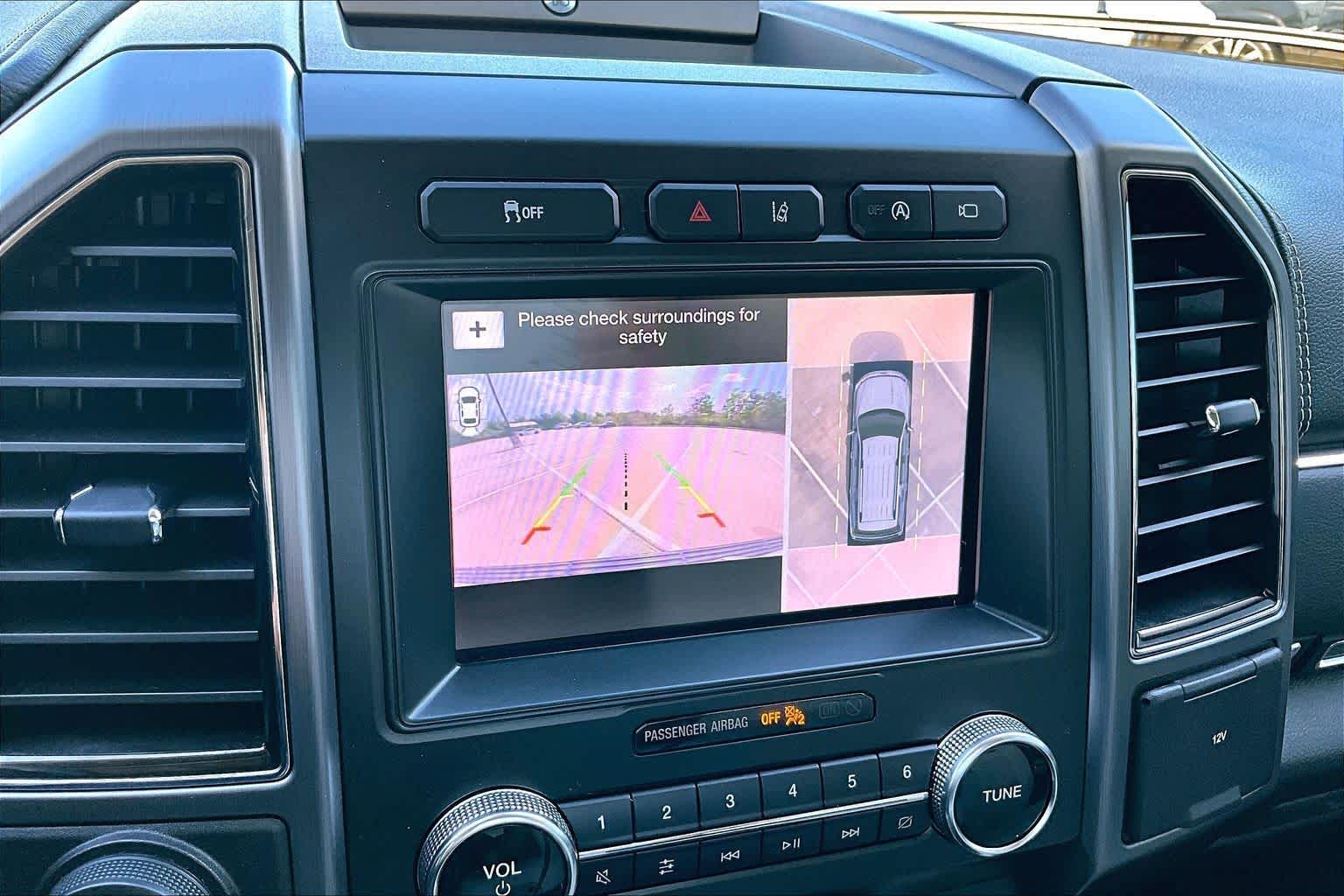 2019 Ford Expedition Max Platinum White Platinum Metallic Tri-Coat at Sterling McCall Nissan