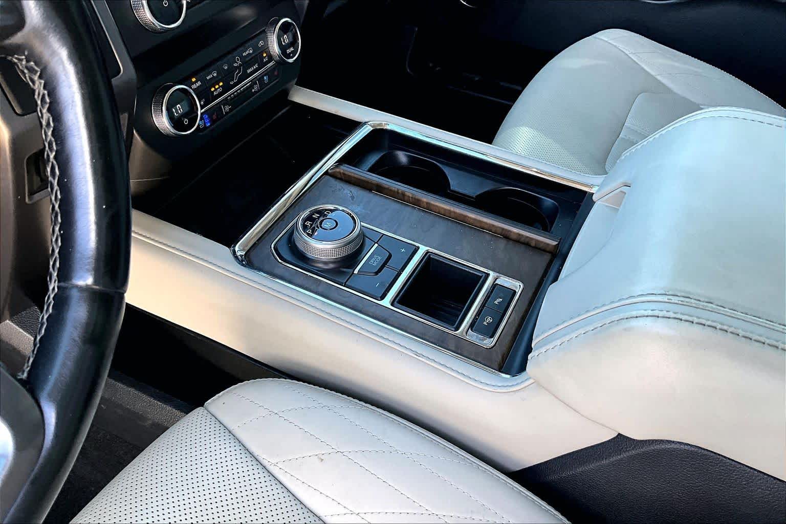 2019 Ford Expedition Max Platinum White Platinum Metallic Tri-Coat at Sterling McCall Nissan