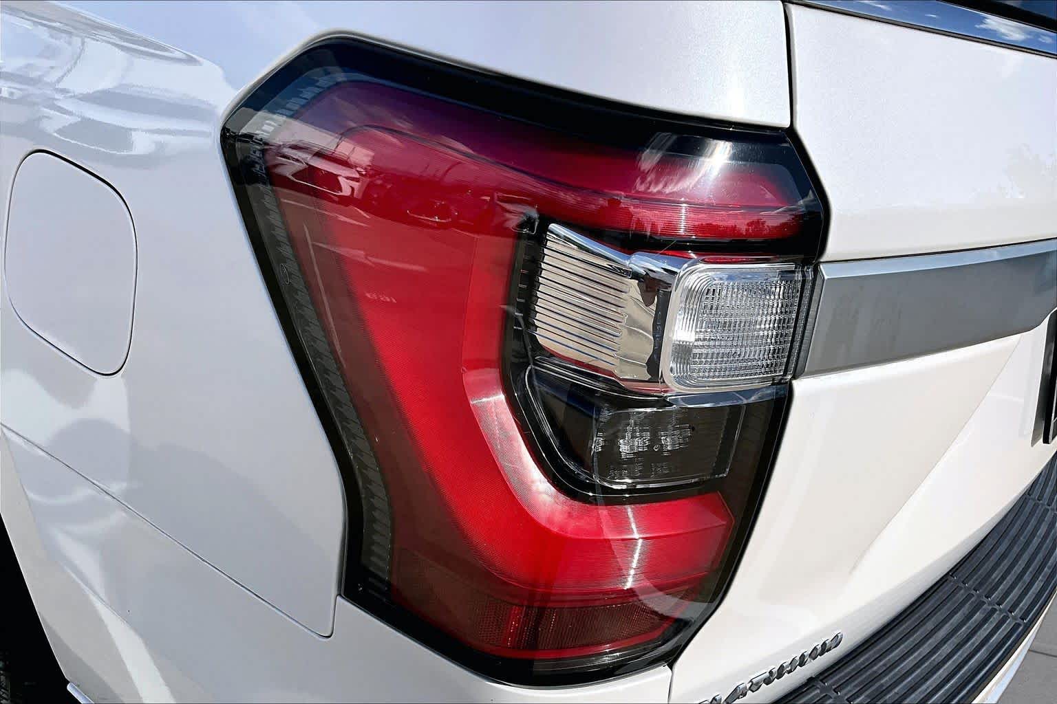 2019 Ford Expedition Max Platinum White Platinum Metallic Tri-Coat at Sterling McCall Nissan