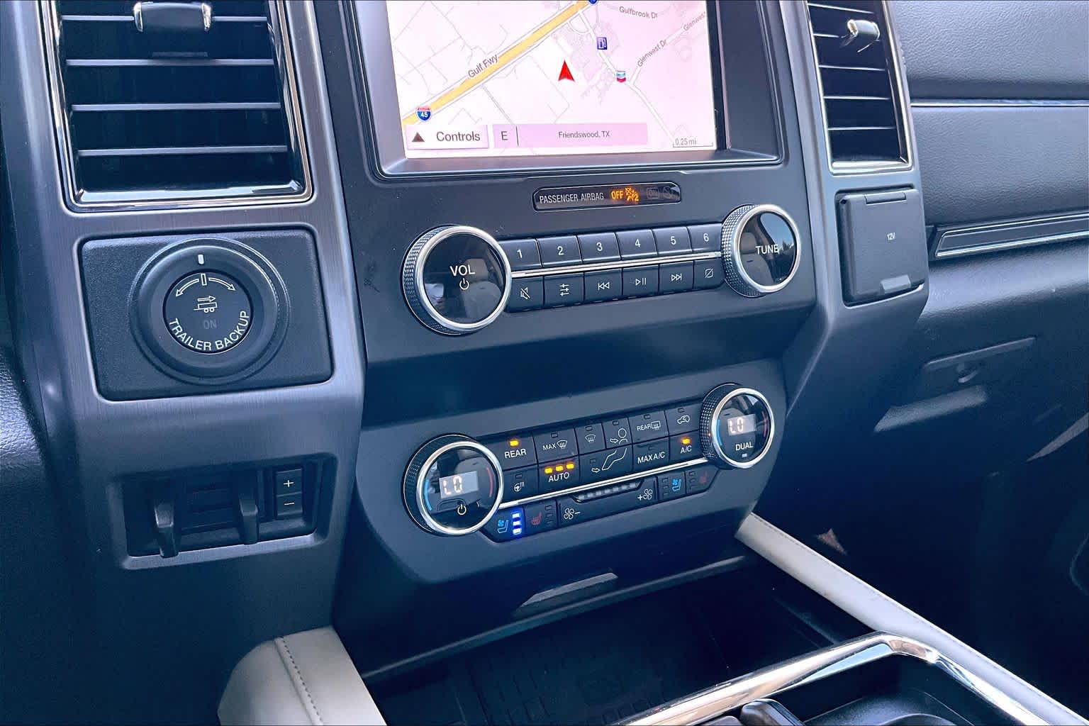 2019 Ford Expedition Max Platinum White Platinum Metallic Tri-Coat at Sterling McCall Nissan