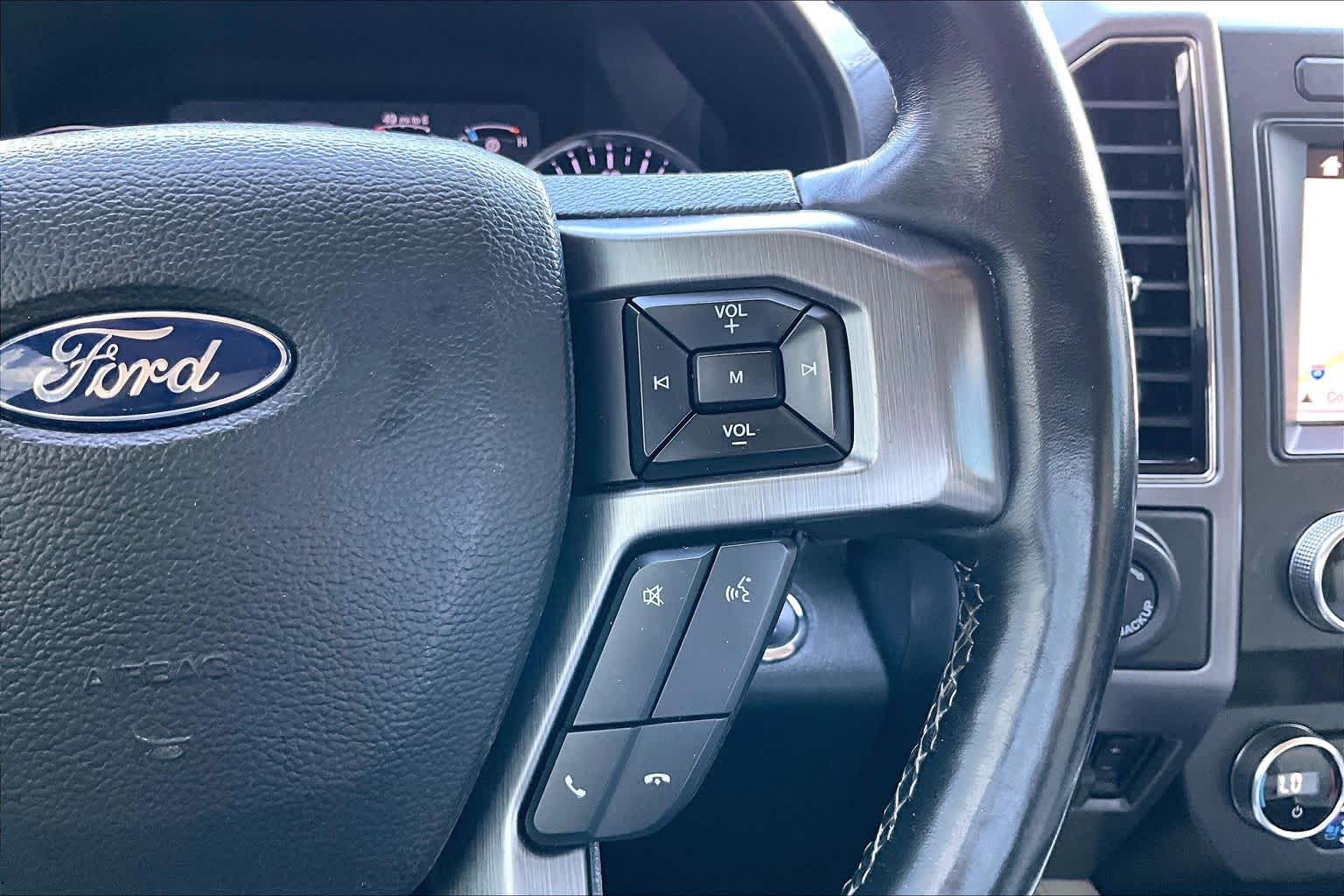 2019 Ford Expedition Max Platinum White Platinum Metallic Tri-Coat at Sterling McCall Nissan