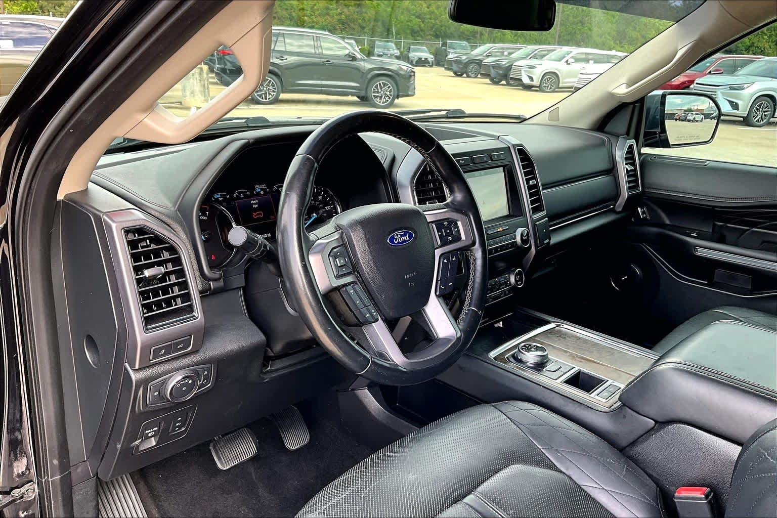 2019 Ford Expedition Platinum Agate Black Metallic at Beck & Masten Kia