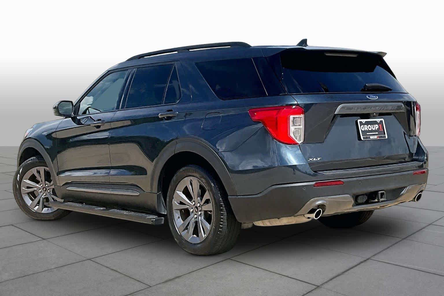 2022 Ford Explorer XLT Stone Blue Metallic at Helfman Ford