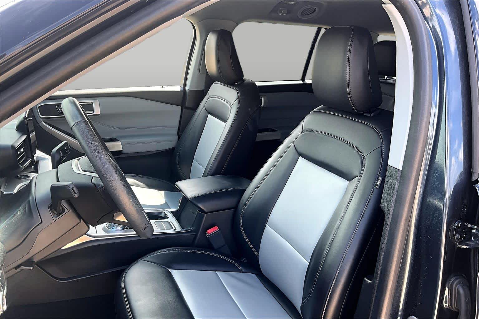2022 Ford Explorer XLT Stone Blue Metallic at Helfman Ford